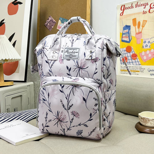 Stylische Blumenmuster Rucksack Karnz