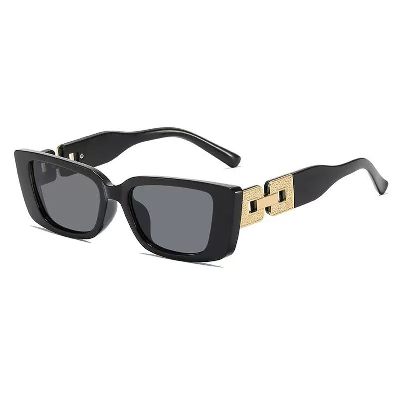 Bold Geometrischer Rahmen Sonnenbrille Karnz