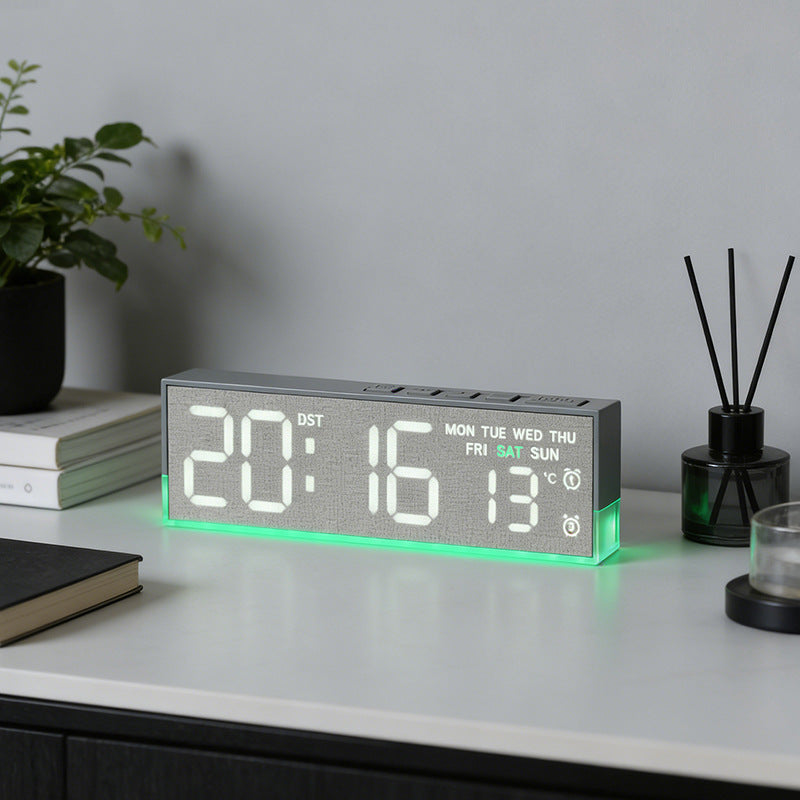 Multifunktionale Digitaluhr mit Temperatursensor Karnz