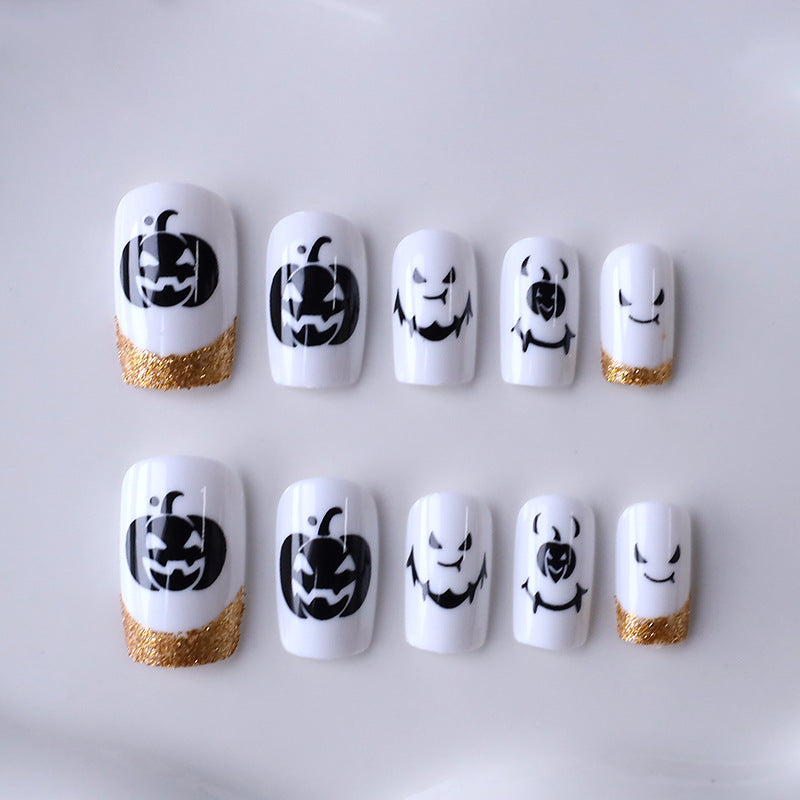 Halloween-Themen Dekorative Nagelverzierungen Karnz