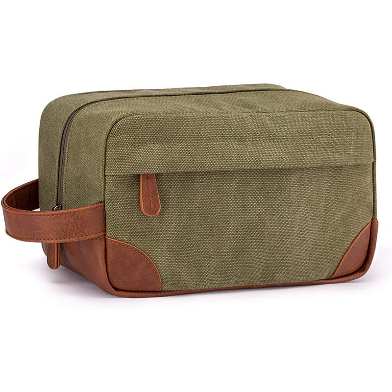 Premium-Canvas-Reise-Toilettenbeutel
