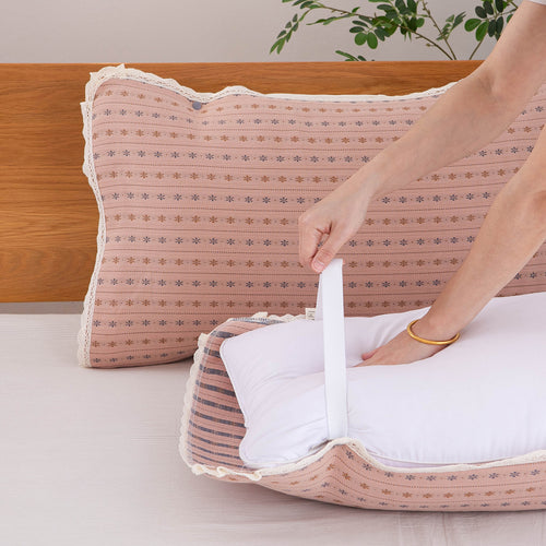Damen ergonomisches Kissen mit abnehmbarem Bezug Karnz