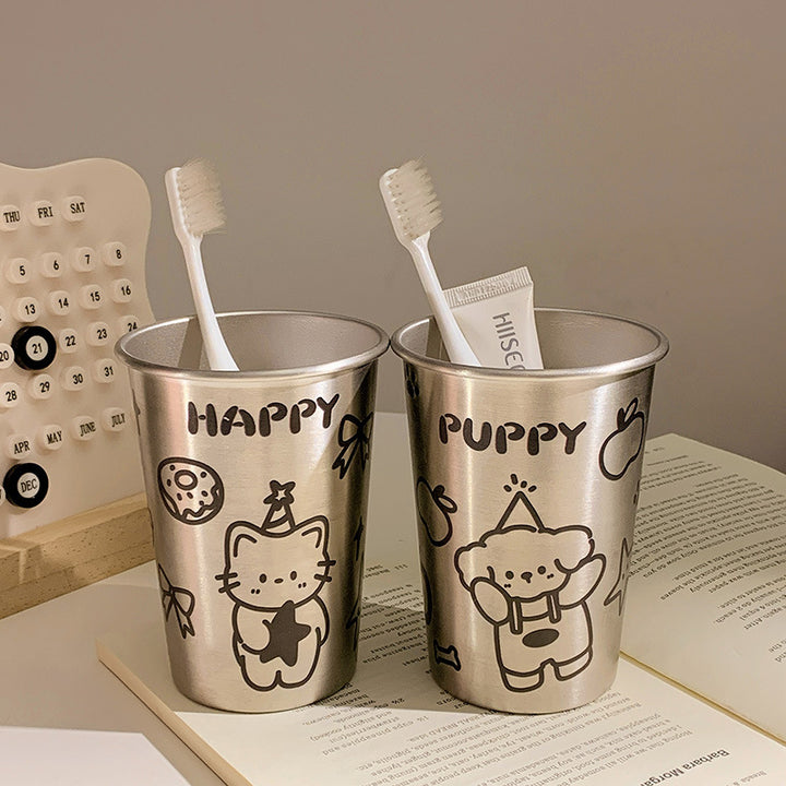 Lustiger Partybecher mit Tiermotiv Karnz