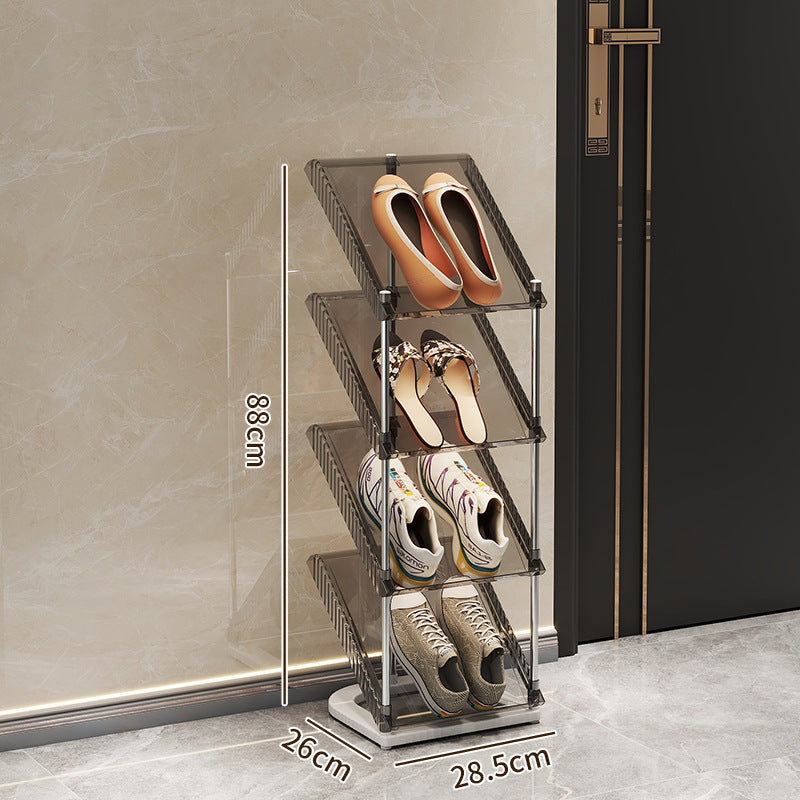 Schuhregal mit transparentem Design Karnz