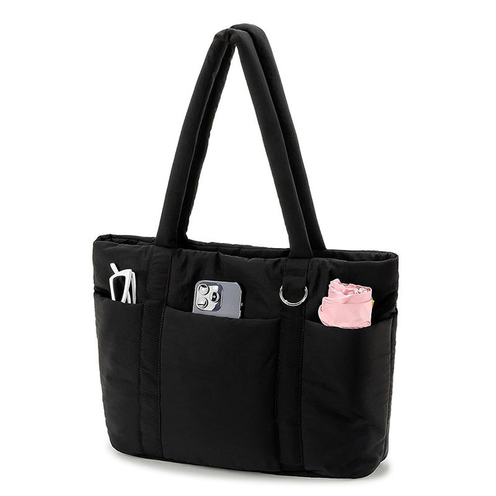 Praktische Alltags-Handtasche mit Mehreren Fächern Karnz