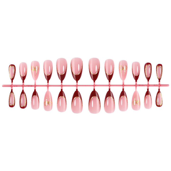 Elegante Gel-Nagelkunst Press-On-Kollektion Karnz