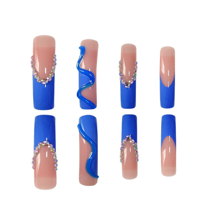 Skulptiertes Acryl-Nageldesign Karnz