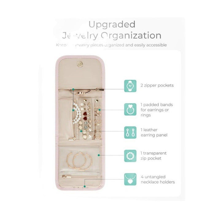 Elegante Schmuck-Organizer-Tasche Karnz