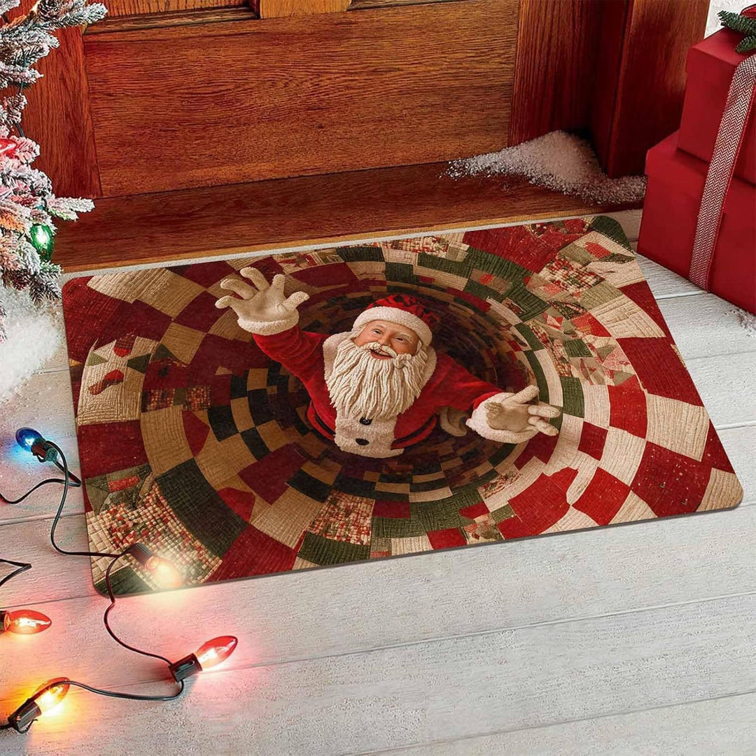 Dekorativer Weihnachtsfußmatte