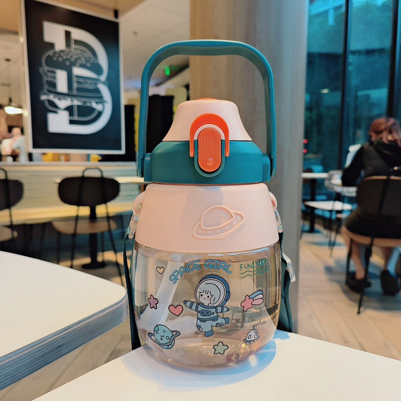 Damen Kinderfreundliche Trinkflasche Karnz