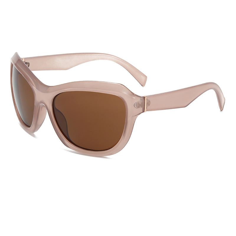Damen Sonnenbrille mit eleganten größeren Gläsern Karnz