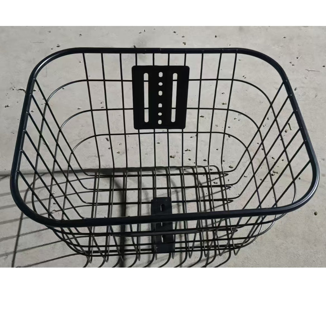 abnehmbarer Stahl-Front-Fahrrad-Cargo-Korbs mit universal Montagesatz Karnz
