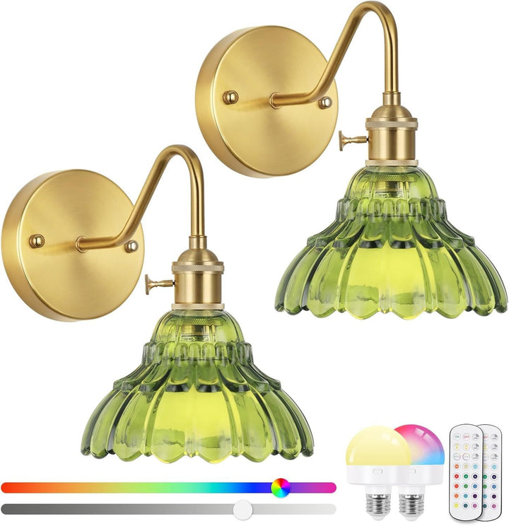 Vintage inspirierte dekorative Wandlampe