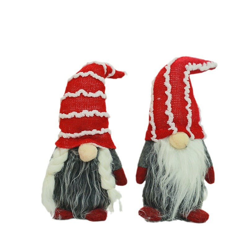Dekorative Weihnachtsgnom Karnz