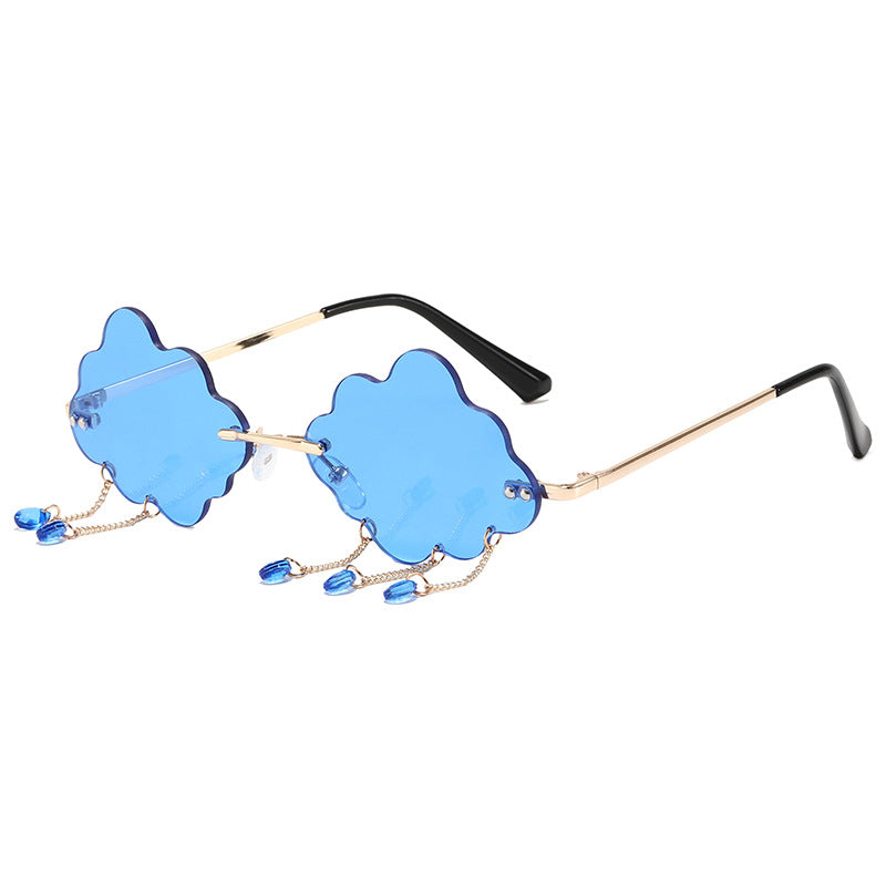 Modische Wolken-Sonnenbrille Karnz
