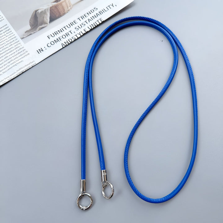 Premium Doppelring-Lederumhängeband Karnz
