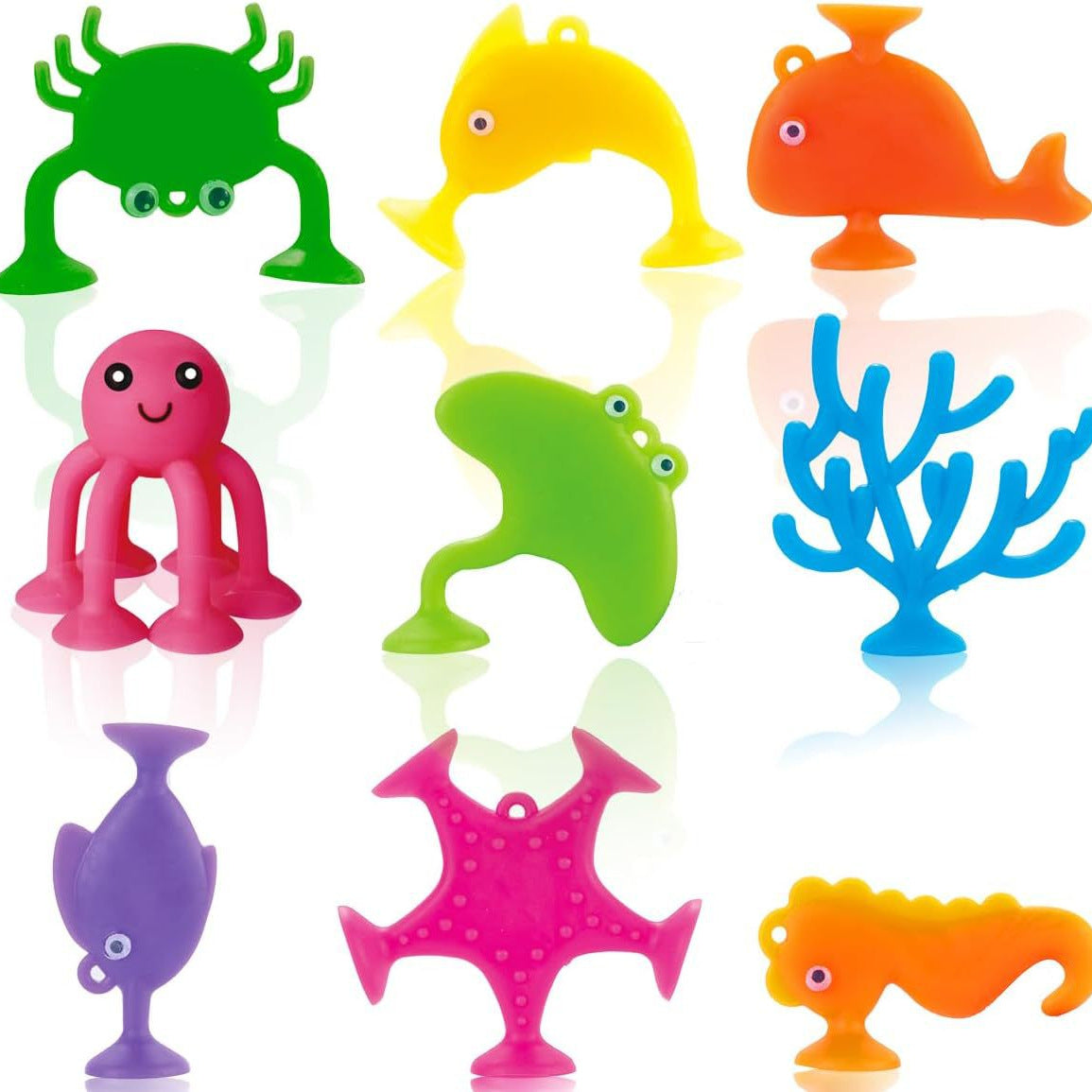 Unisex Bunte Badewannenspielzeuge Karnz