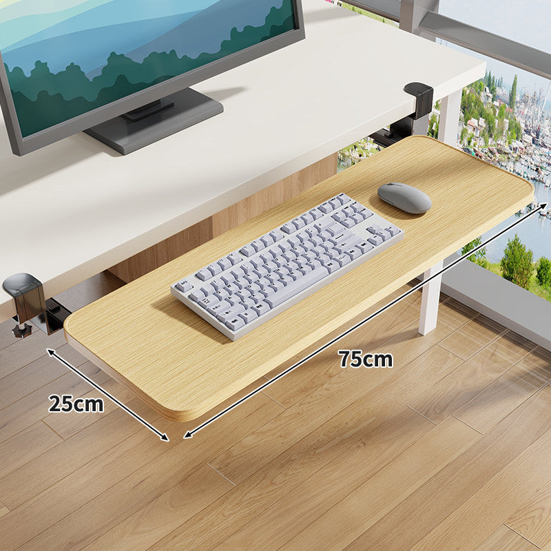 Untertisch-Rollende ergonomische Tastatur- und Mausablage mit Klemmbefestigung