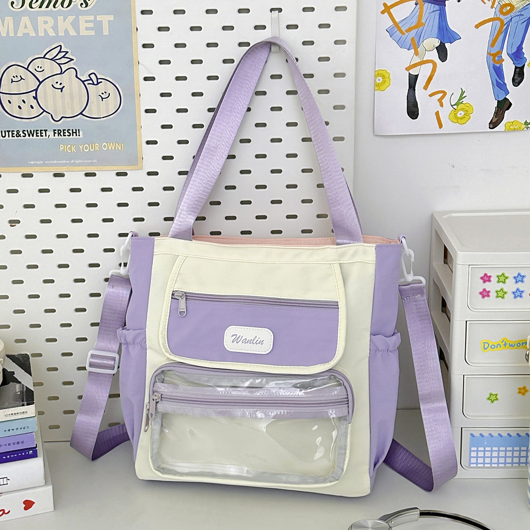 Multi-Taschen Transparenter Rucksack Karnz