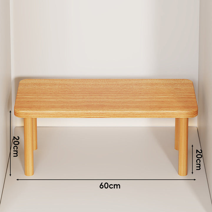 Verstellbarer Mehrhöhe Holz Monitorständer und Desktop Regal