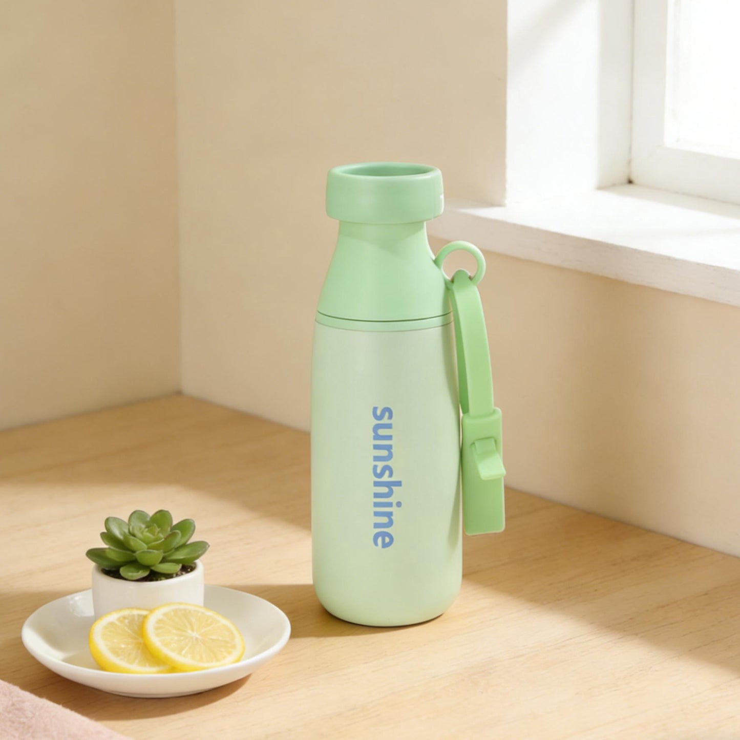 Damen Isolierte und strapazierfähige Sporttrinkflasche Karnz