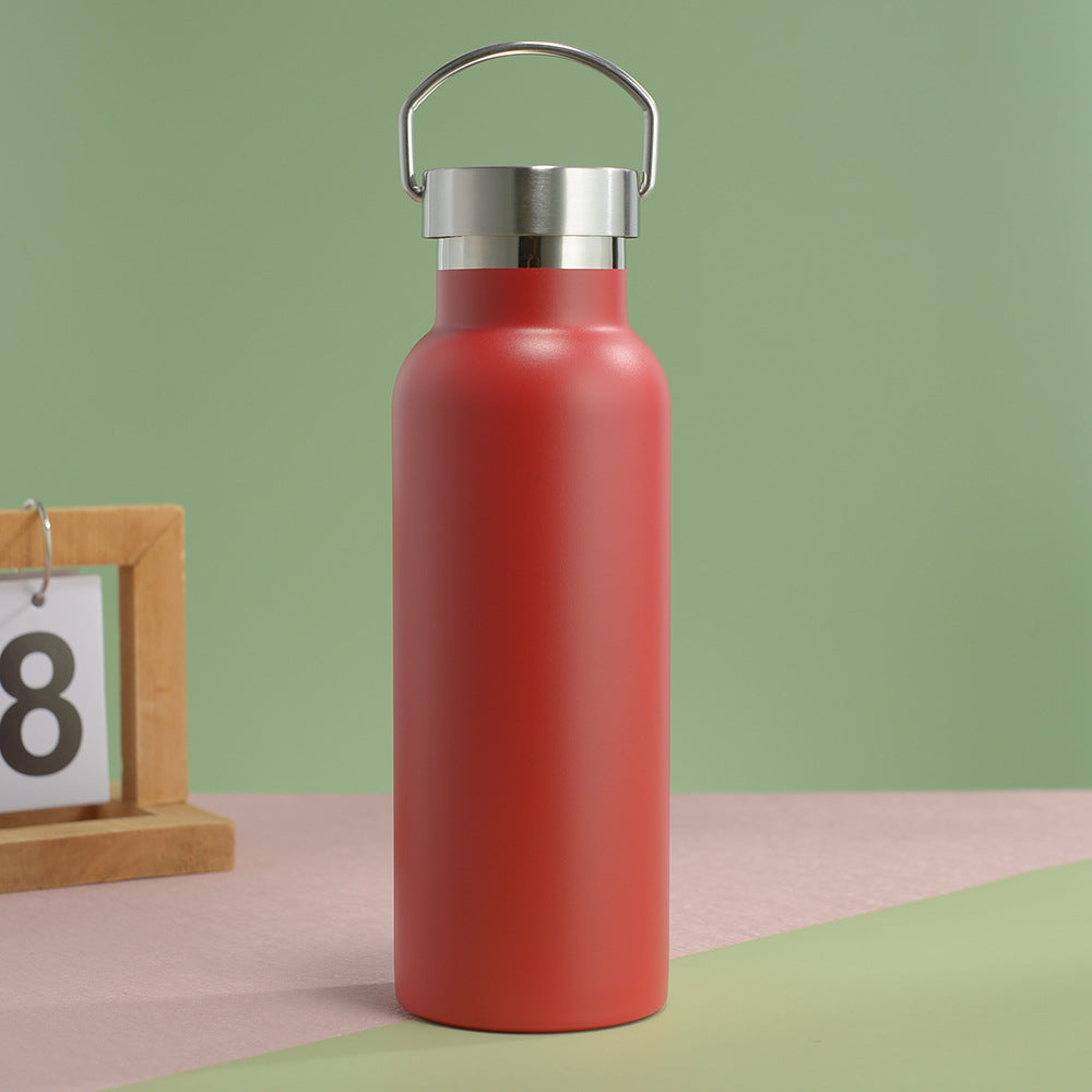Unisex Edelstahl Wasserflasche Karnz