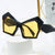 Damen geometrische Designerbrille Karnz