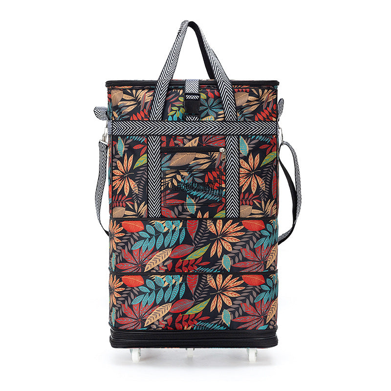Stylische isolierte Kühltasche für Reisen