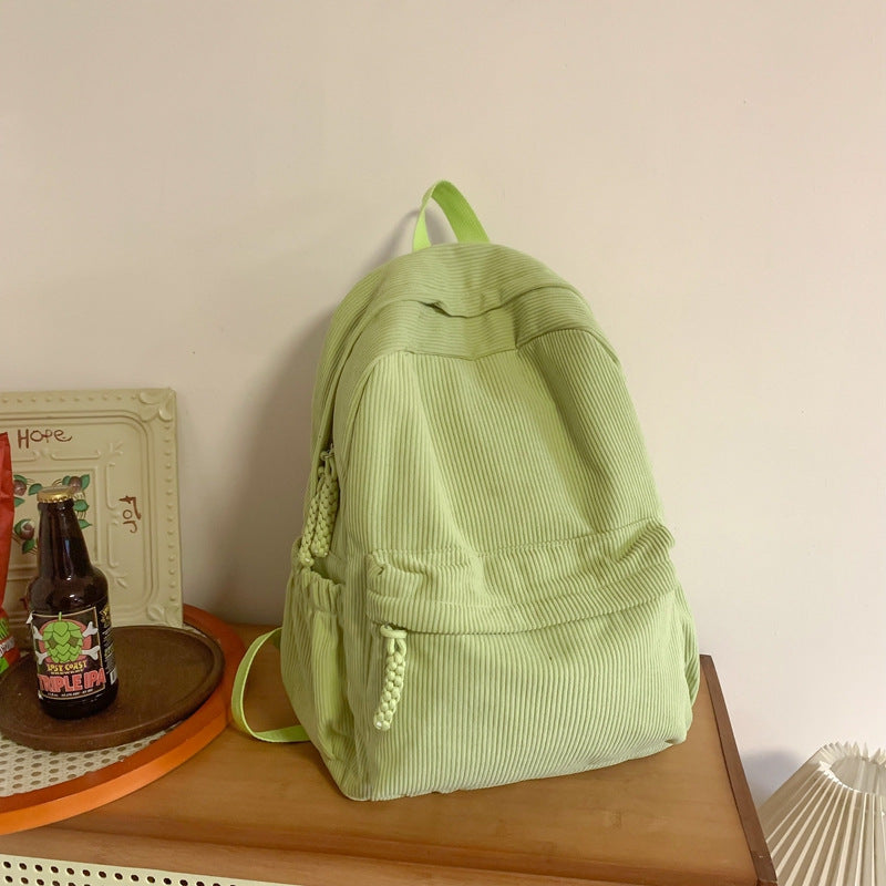 Cord-Rucksack mit Vielseitigen Fächern und Ergonomischem Design Karnz