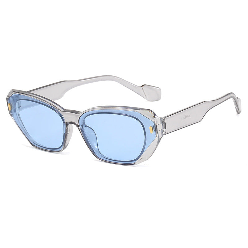 Damen futuristische Diamant-Sonnenbrille Karnz