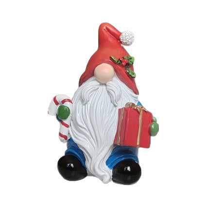 Verspielte Weihnachtsmann Dekofigur Karnz