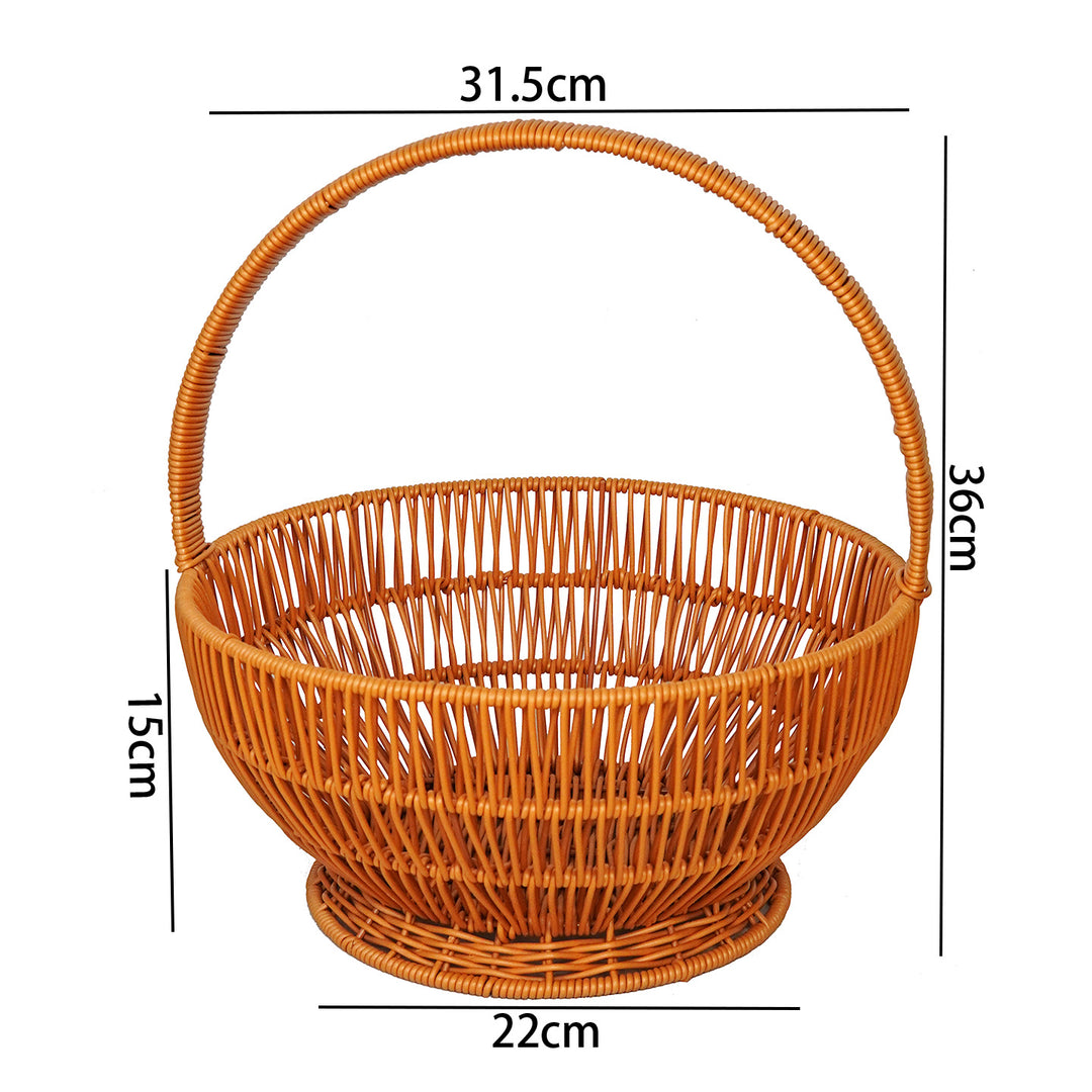 Handgefertigter Korb aus Wicker Karnz
