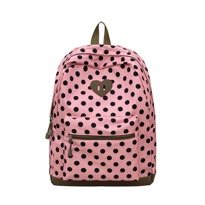 Verspielter gepunkteter Rucksack