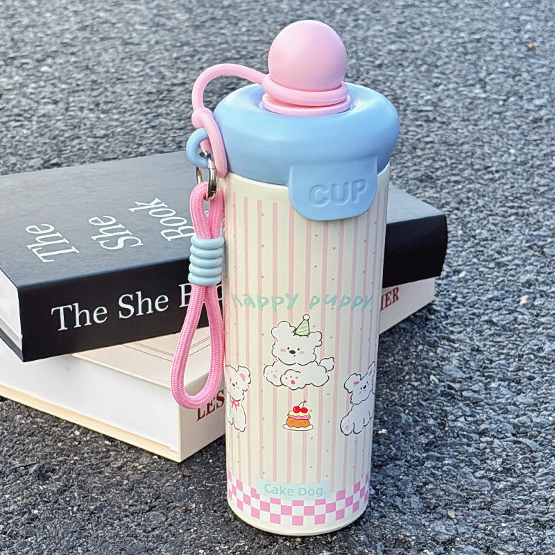 Damen lustige Katzen-Trinkflasche Karnz