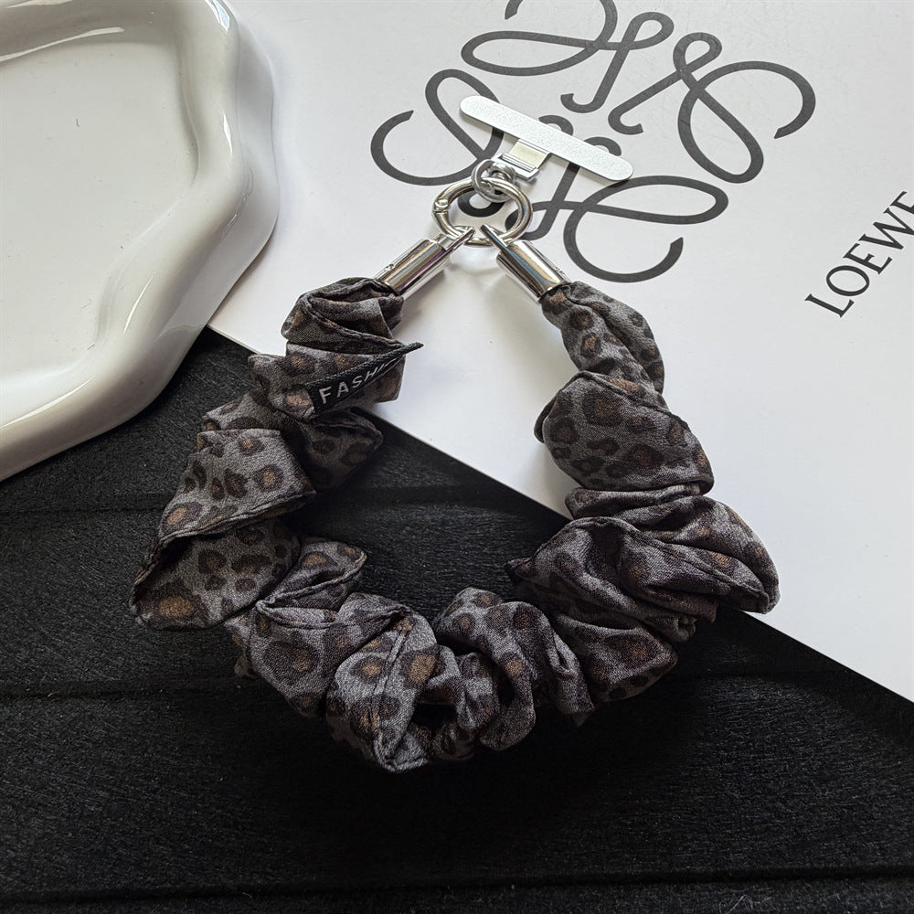 Dekorative Scrunchie Schlüsselanhänger Karnz