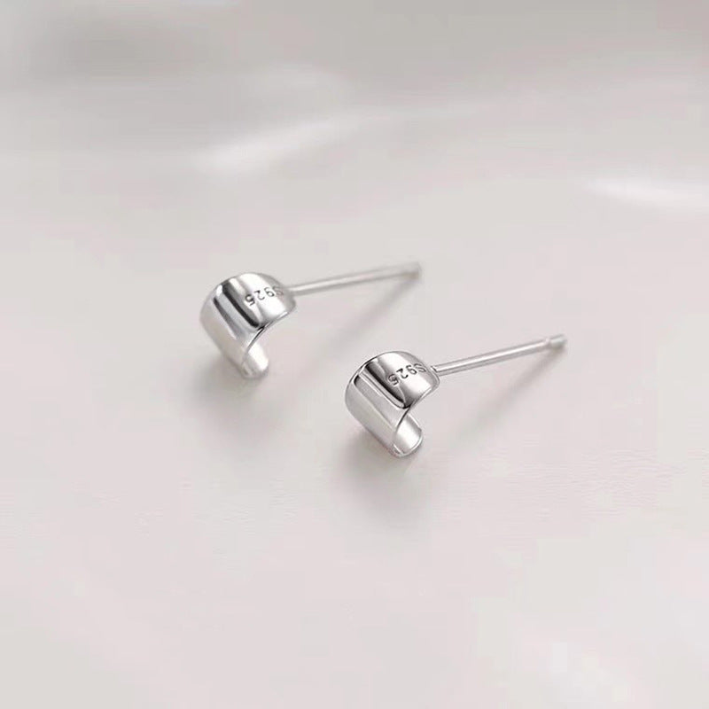 Zarte Silber Ohrstecker Karnz