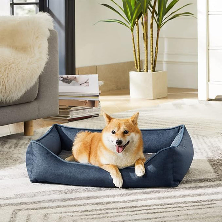 Orthopädisches Hundebett mit Unterstützung