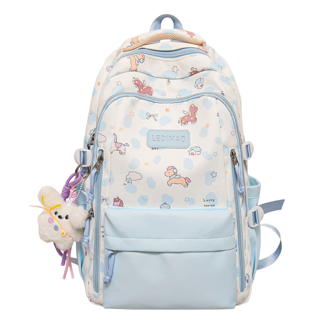 Verspielter Cartoon-Charakter-Rucksack Karnz