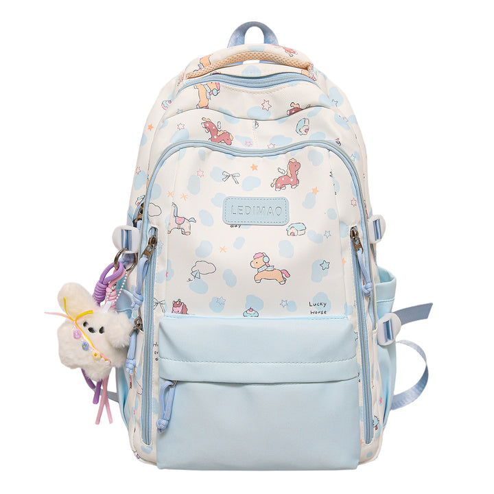 Verspielter Cartoon-Charakter-Rucksack Karnz