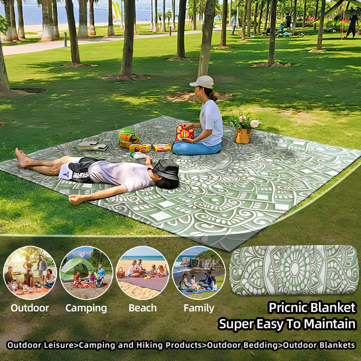 Mandala Design Strandmatte Karnz
