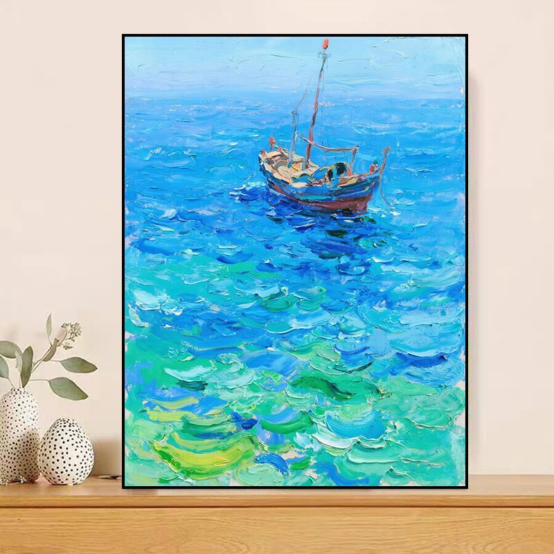 Maritimes Seeland Leinwandkunst Karnz