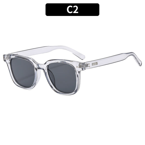 Stylische quadratische Rahmenbrille