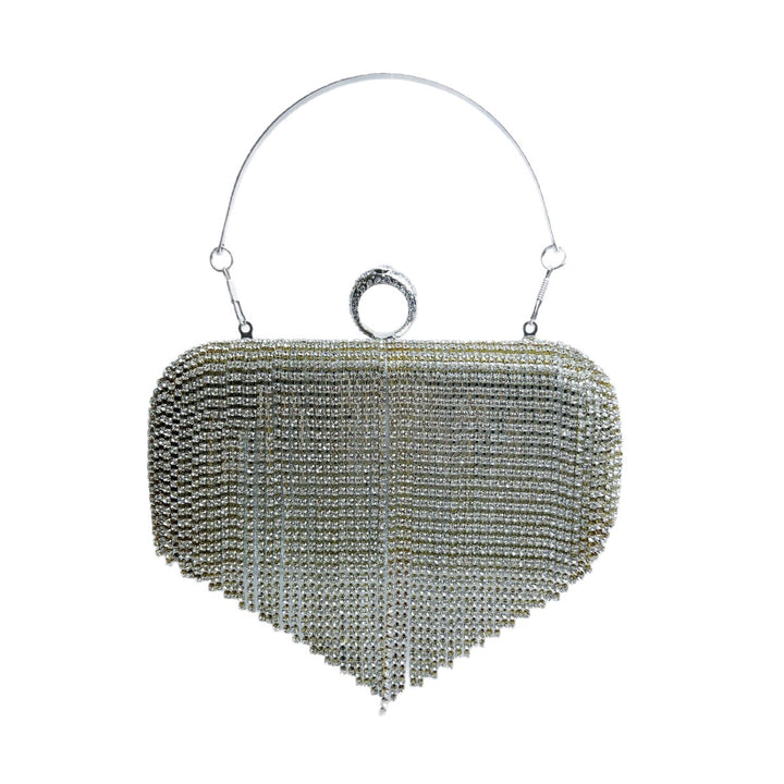 Glänzende Kristall Abendhandtasche