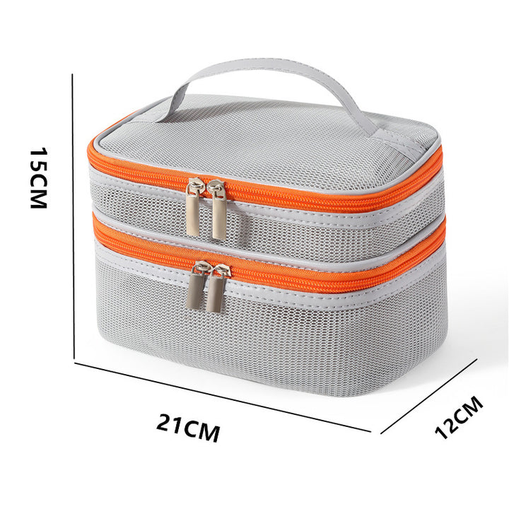 Dual Compartment Makeup Organizer Case Karnz