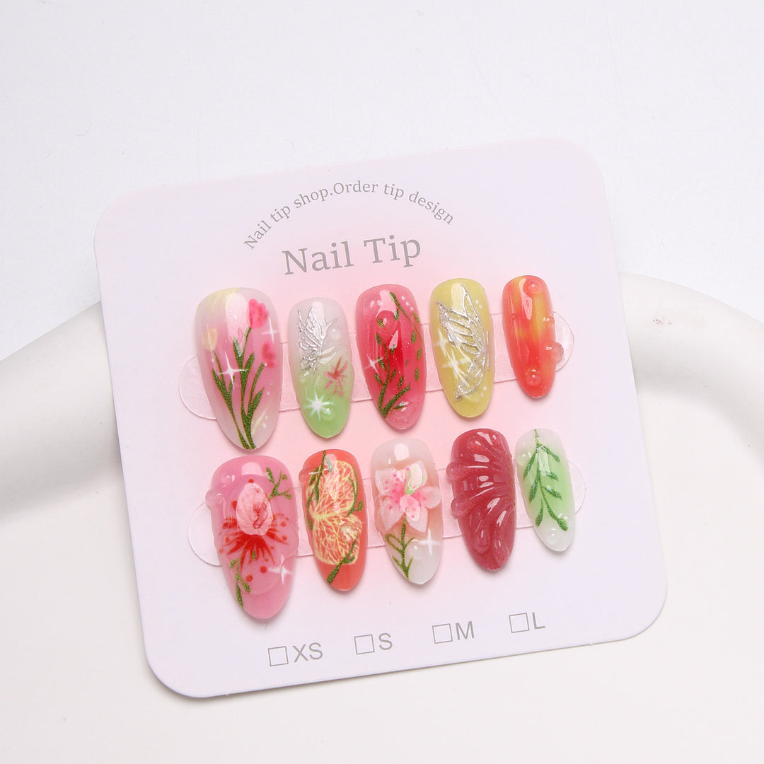 DIY Press-On Nail Art Set Karnz