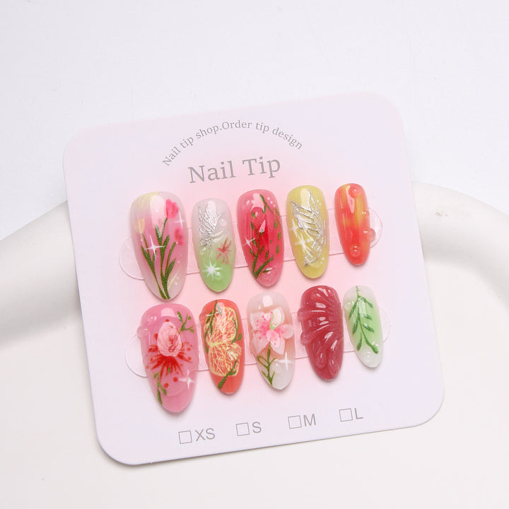 DIY Press-On Nail Art Set Karnz