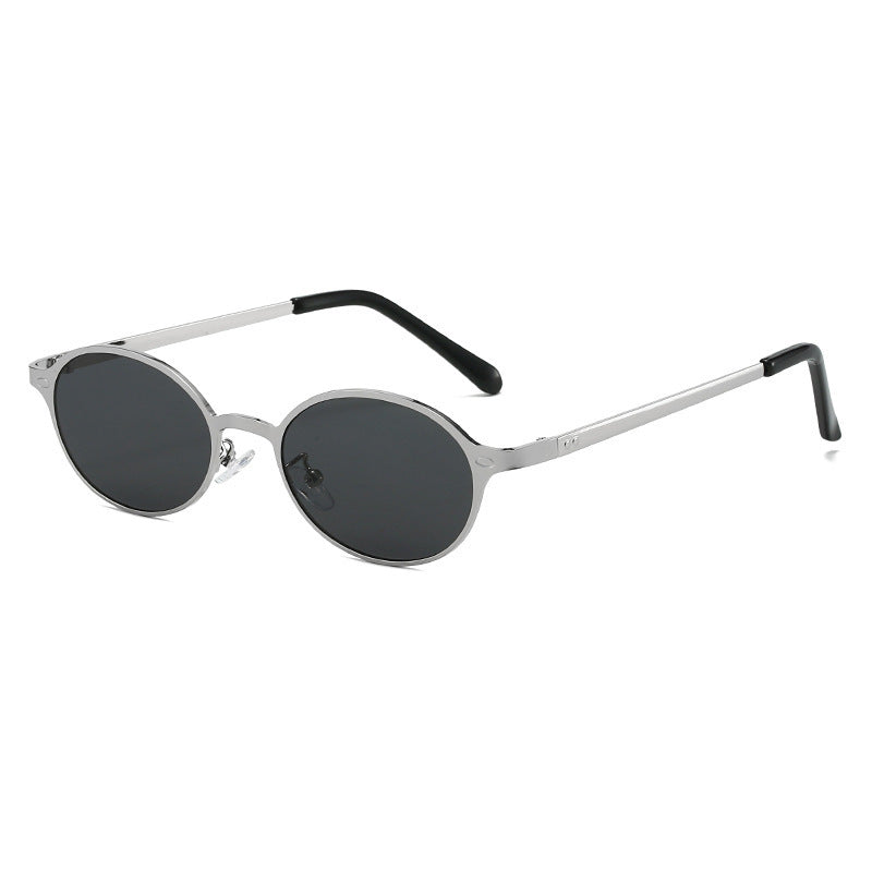 Modische Runde Sonnenbrille mit Elegantem Goldenen Rahmen Karnz