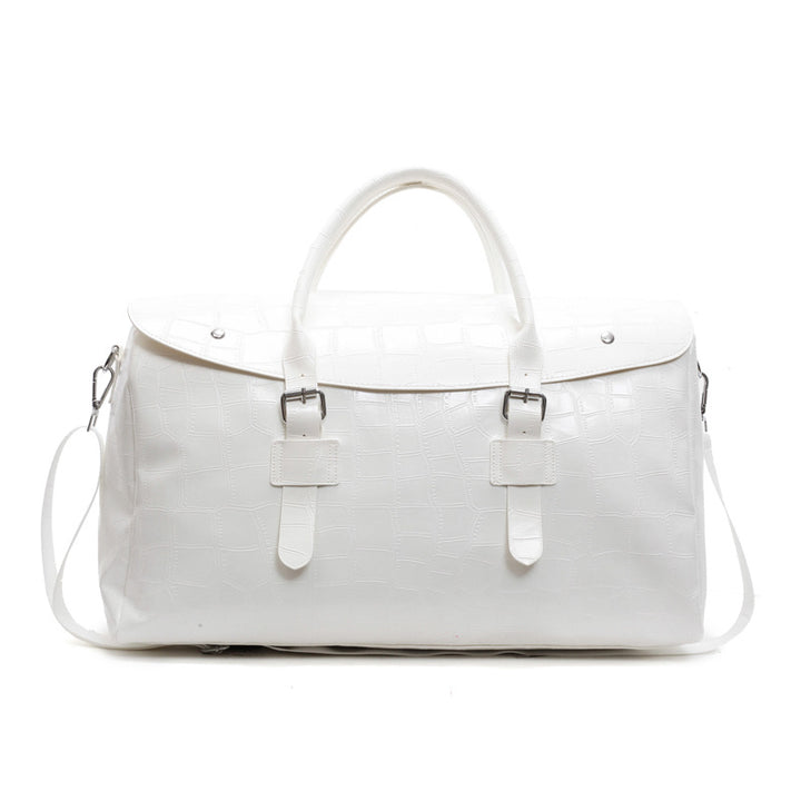 Krokodilstruktur Luxus Reise Duffle Tasche Karnz