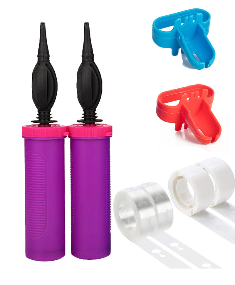 Unisex Aufblasbare Ballonpumpe Set Karnz