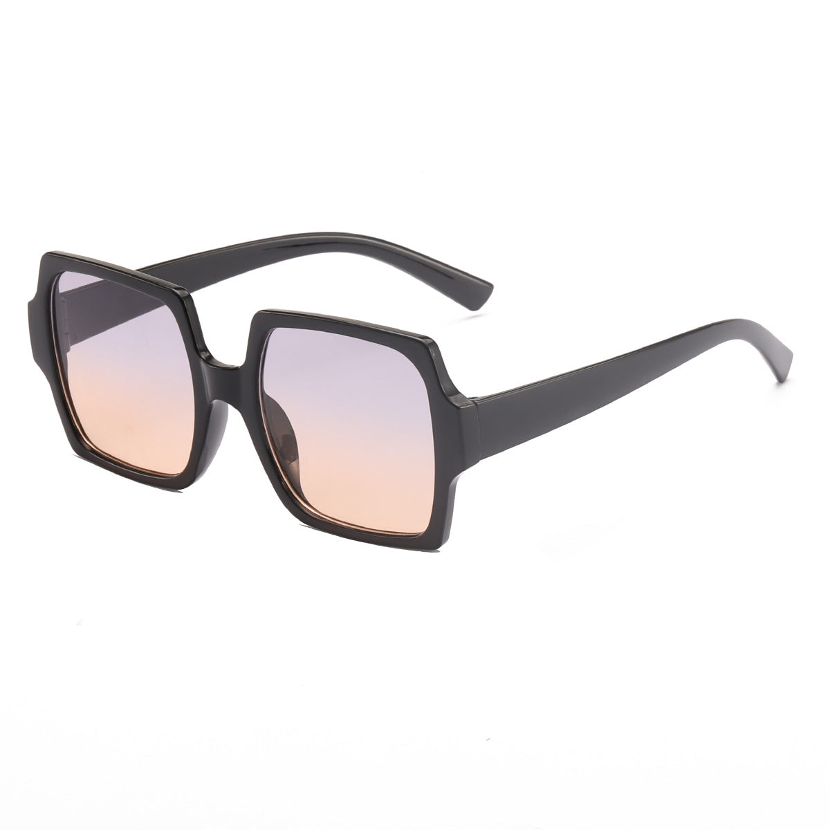 Damen stilvolle oversized Sonnenbrille mit elegantem Leoprint Karnz